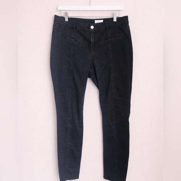 Club Monaco Denim - Club Monaco Black Mid Rise Jeans Sz 32